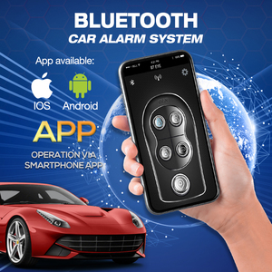 Allarme Auto Universale con Codice Variabile e App Mobile, Sistema di Sicurezza Antifurto per Auto 370mhz - Product Image 6