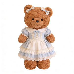 Oso de Peluche Personalizado al por Mayor, Oso de Peluche de Moda, Lindo Oso de Peluche con Vestido - Product Image 5