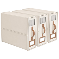 Panier de rangement pour draps de lit King/Queen, pliable, écologique, organisateur en tissu avec poignée, housse de couette, PP, pliable, literie rectangulaire en tissu