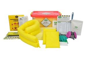 ชุดอุปกรณ์ดูดซับสารเคมี SABER ประสิทธิภาพสูง ขนาด 45 ลิตร พร้อมกล่องใส ชุดอุปกรณ์ทำความสะอาดสารเคมีแบบครบวงจรพร้อมกล่องใส - Product Image 4