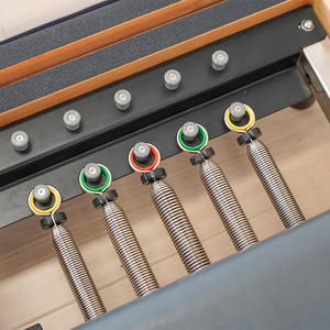 Appareil de fitness pliable en bois de haute qualité pour la maison, modèle HXC-B3 Reformer rose en aluminium, à prix spécial - Product Image 3