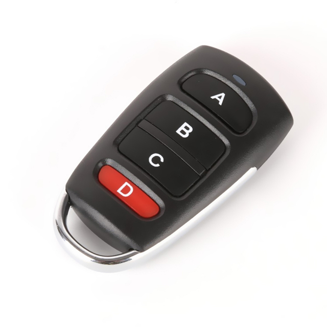Best Selling 4 Button Universal Wireless 315/433MHz Duplicator Remote Controller for Garage Door Opener