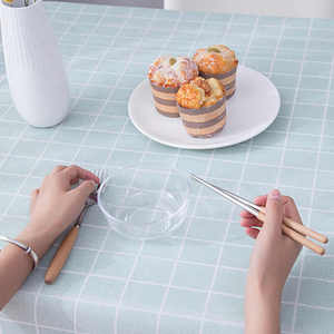 Trang trí bàn ăn trang trí bảng bao gồm mô hình kẻ sọc bảng nhà bếp bảng bao gồm không thấm nước chịu nhiệt Khăn trải bàn - Product Image 3