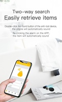 Dispositif de positionnement circulaire GPS pour maison intelligente, anti-perte, pour animaux de compagnie, enfants, portefeuille, alerte IOS/Android, accessoires d'alarme