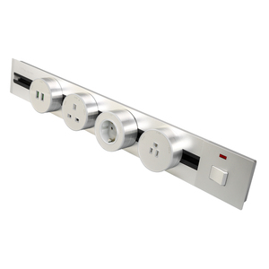 Sistema de riel <span class=keywords><strong>GSS</strong></span> de alta calidad, enchufe de pista, estructura Flexible para cocina/Oficina - Product Image 2