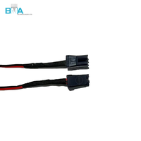 Kabel Harness Super Sabre Molex 2Pin ke 4Pin Pitch 7.50mm, 69CM/2.26ft, 16AWG Silikon untuk Distribusi Daya Industri