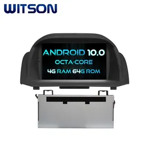 WITSON ANDROID 10,0 автомобильный DVD GPS-навигатор для FORD FIESTA 2013 4G 64GB