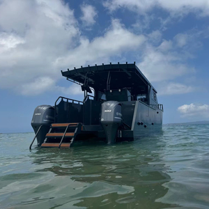 <span class=keywords><strong>Bateau</strong></span> Cabine en Aluminium Catamaran de Luxe «Sea King», 10m (33ft), pour la Pêche - Product Image 3