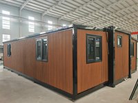 Prix d'usine Maisons d'habitation Expédition moderne Petites maisons préfabriquées Maisons préfabriquées modulaires pour magasins Conteneur pliable