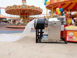 New SY tự động thương mại thép không gỉ <span class=keywords><strong>gas</strong></span> bỏng ngô <span class=keywords><strong>puffing</strong></span> máy 1.5kg Công suất cho khách sạn nhà hàng sử dụng nhà - Product Image 5