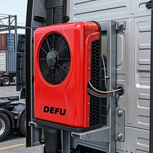 Climatiseur de stationnement 12 volts haute performance pour <span class=keywords><strong>semi</strong></span>-remorques nord-américaines, conçu pour Peterbilt, Kenworth, Freightliner, International - Product Image 1