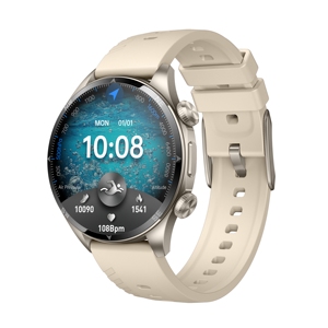 RC332 1.6 pouces <span class=keywords><strong>montre</strong></span> intelligente prévisions météo 5 ATM étanche surveillance de la pression artérielle écran AMOLED à la mode bande de Gel de silice - Product Image 2