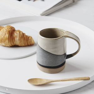 Mug en céramique de porcelaine japonaise antique moderne, réutilisable, écologique, compatible lave-vaisselle et micro-ondes, cadeau d'entreprise personnalisé - Product Image 2