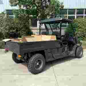 UTV <span class=keywords><strong>utilitaire</strong></span> électrique 4x4 de 10 kW avec benne de chargement pour l'entretien des parcs et stations balnéaires - Product Image 6