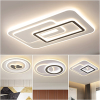 Minimaliste Dimmable Acrylique Art Mount Décoratif Fantaisie Maison Éclairage Moderne Restaurant LED Plafonniers