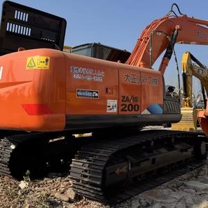 Meilleur prix, machine d'occasion, excavatrice Hitachi Zx200 de 20 tonnes d'occasion, faible nombre d'heures de travail, en bon état, en stock - Product Image 1
