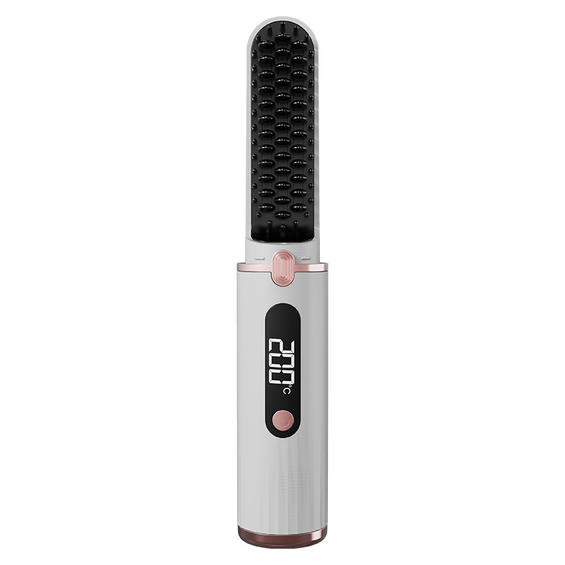 Portable Mini Wireless Charging Hair Straightener