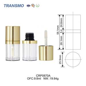 Tubes vides miniatures de 5 ml pour gloss à lèvres, sérum à lèvres, huile, flacon avec grand applicateur, emballage pour gloss à lèvres de 5 ml - Product Image 4