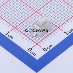 GT-TC057A-H050-L1 Tactile Switch SMD,6x3.5mm Switch Single Pole Single Throw Rectangle Button 1.6N Vertical Mount - Product Image 1