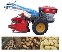 Machine à creuser au gingembre, tracteur à la marche, carillons pour citron et pommes de terre