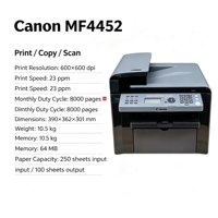 Imprimante laser, équipement de bureau, photocopieuse, imprimante laser A4, imprimantes et scanners MF4710 4452 4870dn 4890dw 4830d 4752