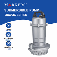 Pompe submersible à eau avec moteur de 4 pouces, conception de colle pour l'irrigation par câble MARKERS, économie d'énergie, fil de cuivre, hélice en aluminium