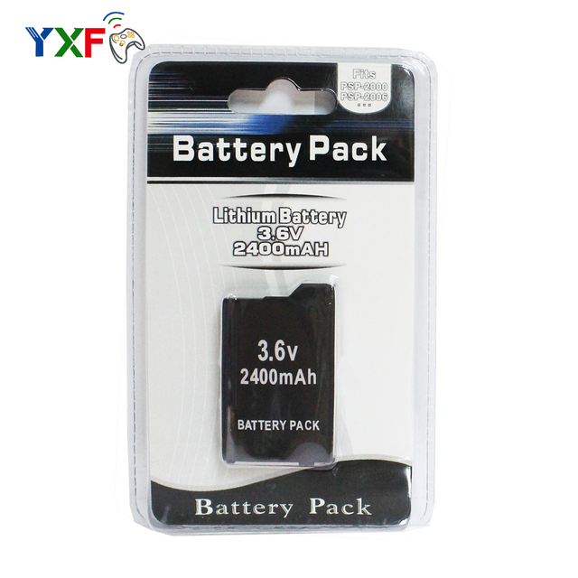 2400mAh 3.6V Lithium Ion Rechargeable Battery Pack Replacement for Sony PSP 2000/3000 PSP-S110 Console