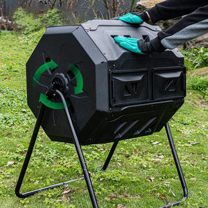 Garden Compostera 160L Compost Bin Tumbler Compact Compost Vending Bin Composteur Cuisine Compost Bin - Product Image 1