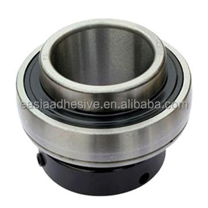 SL UCF205 Square Flange <b>Mounted</b> Ball Bearing, 4-Bolt Cast Iron Housing Insert Bearing for Industrial Machinery - Product Image 3