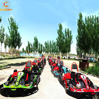 Kart a Pedales con Motor de Gasolina de 4 Tiempos y Transmisión por Cadena, Centro de Entretenimiento para Adultos de Cheery Amusement