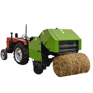 Landbouwmachines Ronde Balr Handel Goede Kwaliteit Mini Hooi Balenpers Lopen Tractor