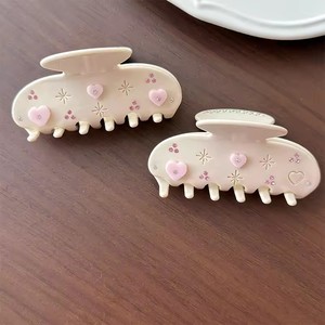 Pinza de Pelo Creativa Estilo Coreano con Diamantes y Flores, Pinza de Pelo Tipo Tiburón para <span class=keywords><strong>Mujer</strong></span>, Accesorio para el Cabello - Product Image 2