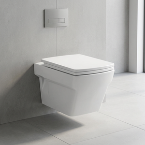 WC suspendu en céramique Titan de haute qualité, norme européenne, fabriqué en Inde. - Product Image 3