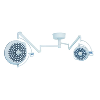 Lampe d'opération chirurgicale vétérinaire LED 700/500 Source d'alimentation électrique sans ombre Equipement médical Plastique Métal pour vétérinaire