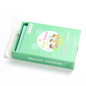 Ensemble cadeau <span class=keywords><strong>de</strong></span> cahiers d'exercices Groove Magic prêt à être expédié pour enfants, 5 cahiers gravés avec boîte cadeau - Product Image 4