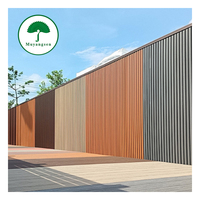Échantillons Gratuits - Revêtement Mural Extérieur en Bois Composite Résistant aux Intempéries - Panneaux de Revêtement Cannelés en WPC pour la Décoration des Murs