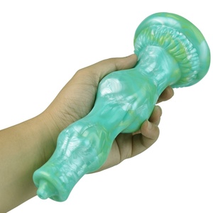 YOCY Dildo Grande de 8 Pulgadas con Nudo Animal, Dildo Monstruo para Mujeres y Hombres, Estimulador de Masturbación, Juguete Sexual de Silicona con Forma de Pene de Perro - Product Image 3