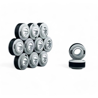 Roues de patins à roulettes LED personnalisables 80/100/120 mm en PU pour usage extérieur, roues clignotantes pour roller