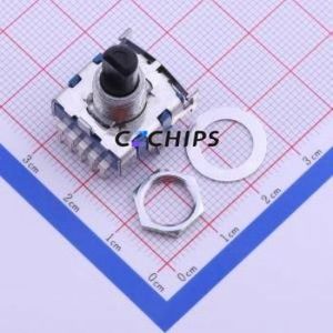 SRBV141404 Rotary Switch Through hole Component (THT) Switch 4 Flat Type PC Pin Non-Short Circuit - Product Image 1