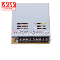 Alimentation à découpage Mean Well série RSP-320 320W, type encastré, à sortie unique 2.5V/3.3V/4V/5V/7.5V/12V