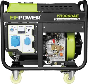Factory Direct Price 6.5kva 6.5 kw Single or Three Phase Equal Power 230v Diesel Generator Set