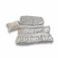 Matelas de cercueil en satin taffetas blanc de style européen, doublure de couvercle et de fond de cercueil, textile de marque élégant pour adultes, fabriqué en Chine