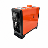 Chauffage de stationnement diesel tout-en-un 5KW 12V 24V 220V à sortie unique, réservoir intégré 3-en-1 pour camion, camping-car, maison