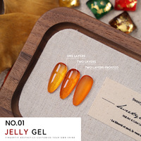JTING Jingting Nouvelle Série de Vernis Gel UV 24 Couleurs Effet Gelée – Vente Directe Usine – Colle pour Ongles Beauté des Ongles