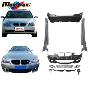 REAR SIDE SPLITTERS for BMW 5 E60/E61 M-PACK Gloss Black, Our Offer \ BMW  \ Seria 5 \ E60- E61 [2003-2010]