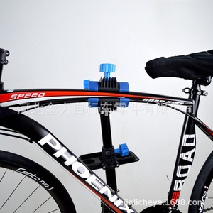 Soporte de reparación de bicicletas Qt, soporte de trabajo de hierro de liberación rápida para bicicletas de montaña y carretera, soporte de exhibición - Product Image 1