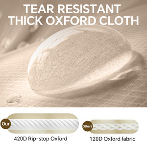 HOMFUL Tente d'extérieur en aluminium à <span class=keywords><strong>270</strong></span> degrés pour voiture Tente rétractable UV30 + pour voiture de camp - Product Image 2