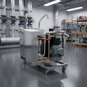 Machine de nettoyage d'huile de cuisson |   Système de filtration d'huile de friture |    Machine à filtrer l'huile de friture commerciale - Product Image 3