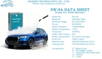 Équipement de detailing automobile, machine de nettoyage à la vapeur pour voiture en acier inoxydable, 220V 9kw, laveuse à vapeur Dubai, réservoir d'eau de 20L