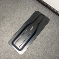 Plaque de base en fibre de carbone GY Wingfoil 800x325mm noire, support universel pour foil, planche hydrofoil, surf gonflable, utilisation en mer, personnalisable